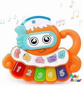 Baby Musical Octopus Toy Learn with Lights & Numbers