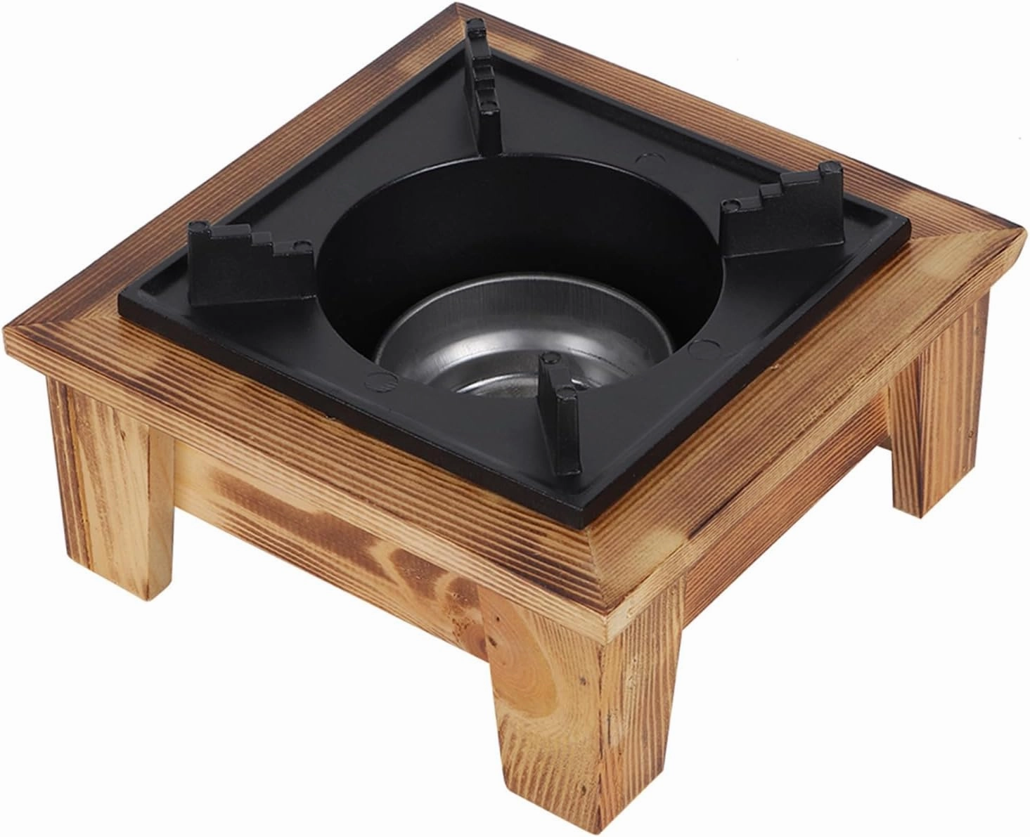 Backpacking Stove,Mini Tabletop Wood Alcohol Stove for Backpacking,Camping Kitchenware Cooking Utensil for Outdoor Picnic