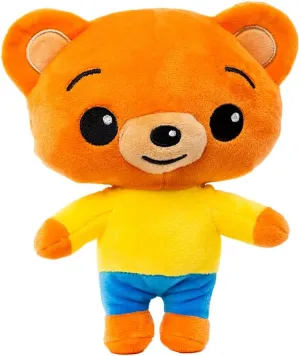 BANDAI The Clown Plim Plim Plush Toy with Musical Bam Bam, 20 cm, Multicoloured, Model PL85024, Toy with Sayings from the Series and Delights Children