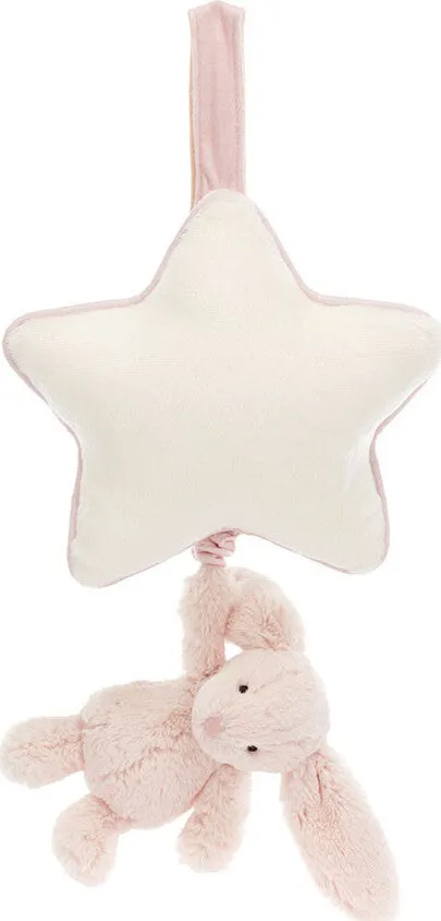 Bashful Blush Bunny Musical Pull