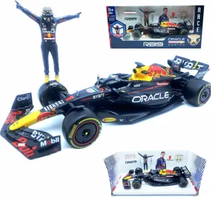 Bburago 1/24 RB19#1 Pilot Figuaine Doll Champion Alloy Racing for F1 RB19 RedBull Team Verstappen Adult Diecast Luxury Vehicle Model
