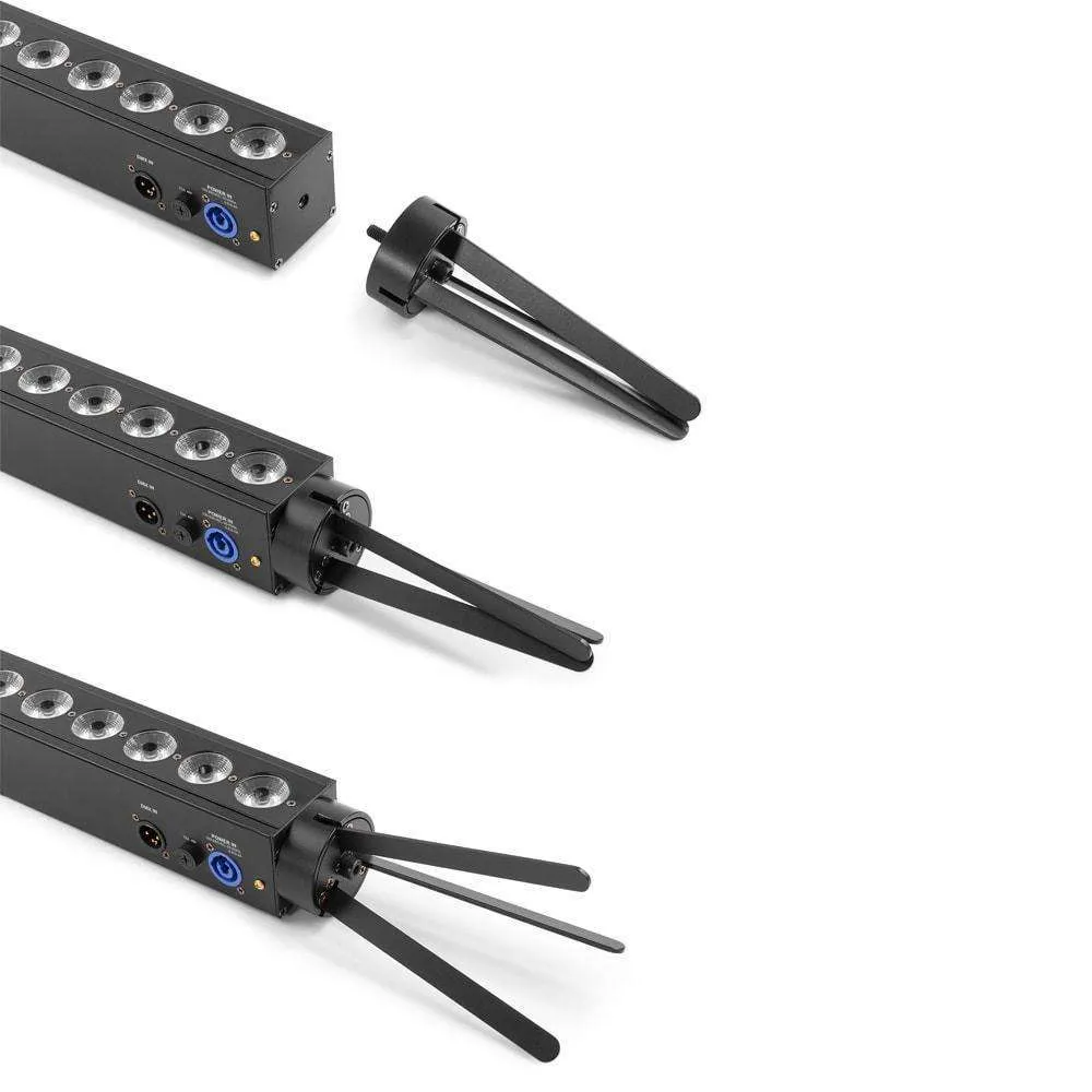 BeamZ BBB243 24 x 3W RGB Battery DMX LED Bar