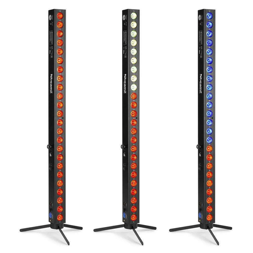 BeamZ BBB243 24 x 3W RGB Battery DMX LED Bar