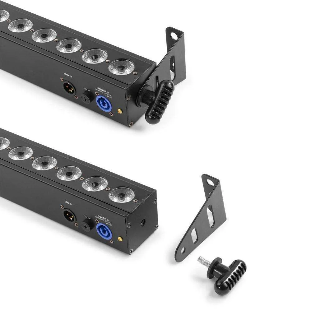 BeamZ BBB243 24 x 3W RGB Battery DMX LED Bar