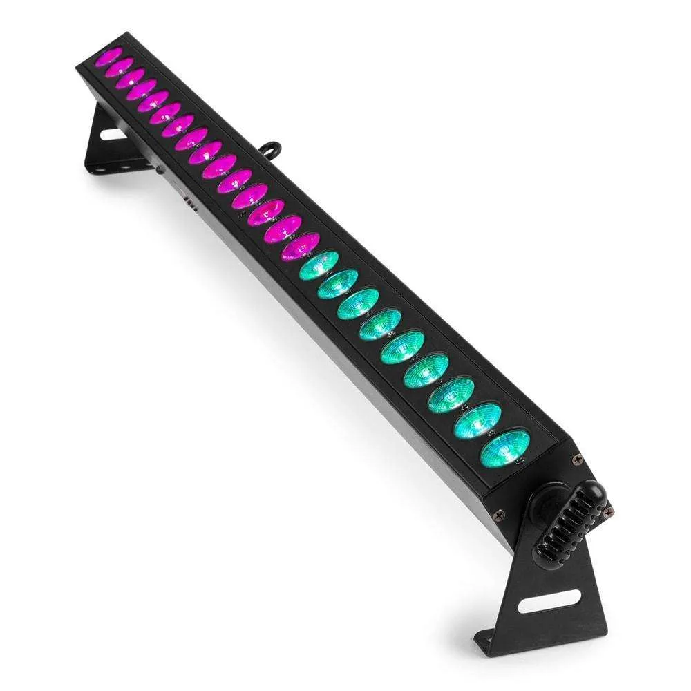 BeamZ BBB243 24 x 3W RGB Battery DMX LED Bar