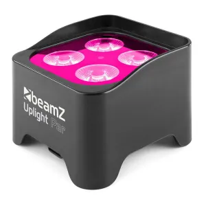 BeamZ BBP90 4x4W Battery Wireless DMX Uplight with Remote