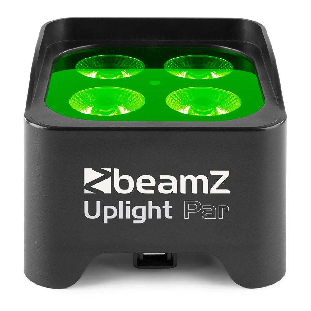 BeamZ BBP90 4x4W Battery Wireless DMX Uplight with Remote