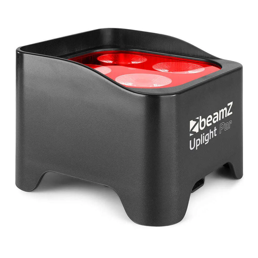 BeamZ BBP90 4x4W Battery Wireless DMX Uplight with Remote