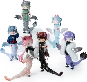 BEEMAI Adou-Loong Fantasia Series 1PC 1/12 BJD Dolls Cute Figures Collectibles Birthday Gift