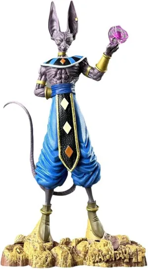 Beerus Figure,Birusu Anime Statues Figurine PVC Action Figure Collection Home Decor Gift Model Toys Anime Figure 11.8 Inch