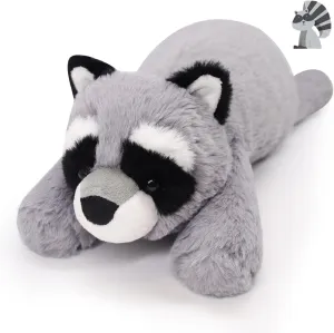 Bekrgwiy Weighted Raccoon Plush,23in Raccoon Stuffed Animal Weighted Plushie Doll Toy for Kids Boys Girls,Hugging Plushie,Gift for Valentine's Day Birthday Halloween Christmas