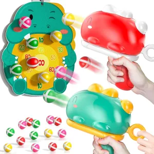 Bennol Outdoor Toys Gifts for Boys Ages 3-8, Dinosaur Outdoor Games Dart Board Toys for Kids