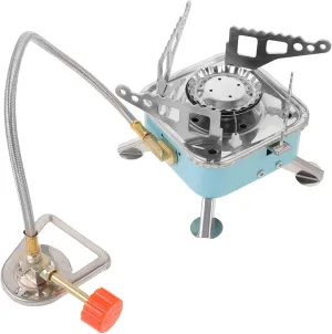 BESPORTBLE Portable Camping Stove Folding Burner for Outdoor Cooking Hiking Picnics Compact Design Smooth Edges Easy to Store and Carry