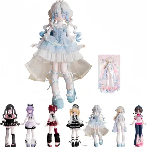 Bjd Blind Box 1/6 Bjd Doll,Ball Jointed Doll,Odd Cute Girl Series Action Figure,Collectible Gifts (Whole Set 6 Box (Non-repetitive))