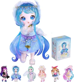 BJD Dolls Blind Box,Kawaii BJD Dolls MAYTREE Series-Twelve Constellations 1/12 Ball Jointed Doll Collectable Action Figure Posable Dress Up Doll for Girls Birthday Party Gift