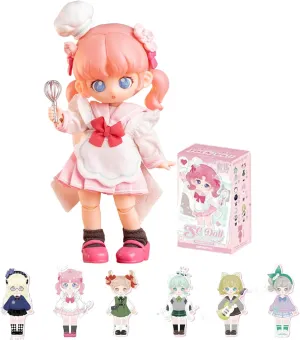 BJD Dolls Blind Box,Kawaii BJD Dolls SIMONTOYS Series-Tangna 1/12 Ball Jointed Doll Collectable Action Figure for Girls Birthday Party Gift Toys