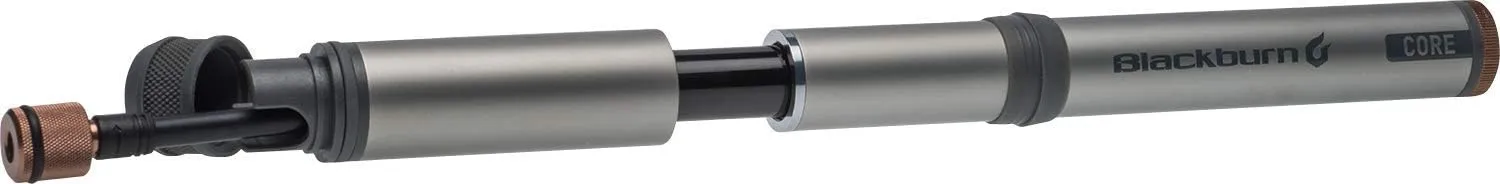 Blackburn Core Standard and Slim Bike Mini-Pump (Silver, Standard)