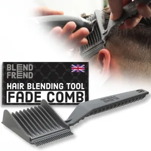 Blend Frend Original Hair Clipper Comb Left Handed – Grade 1 (3mm) | Perfect Blending Comb for Home Users & Novice Barbers | Fits All Clipper Brands | UK-Made