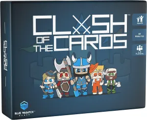 Blue Wasatch Games Clash of The Cards Card Game - Match, Collect, and Battle for Armies, Use Action Cards to Protect and Attack. Fun for Adults, Teens, and Kids.