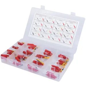 Bonbo 5299367 Test Lead Kit 16 Pieces Electrical Testers Wire Connectors Cables Set for Cummins Circuit Connection/Experiment