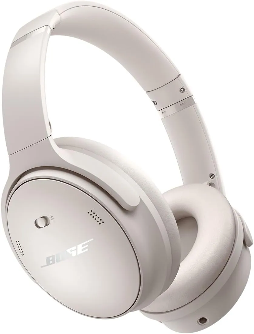 Bose QuietComfort Headphones with Active Noise Cancellation - Pair (White)