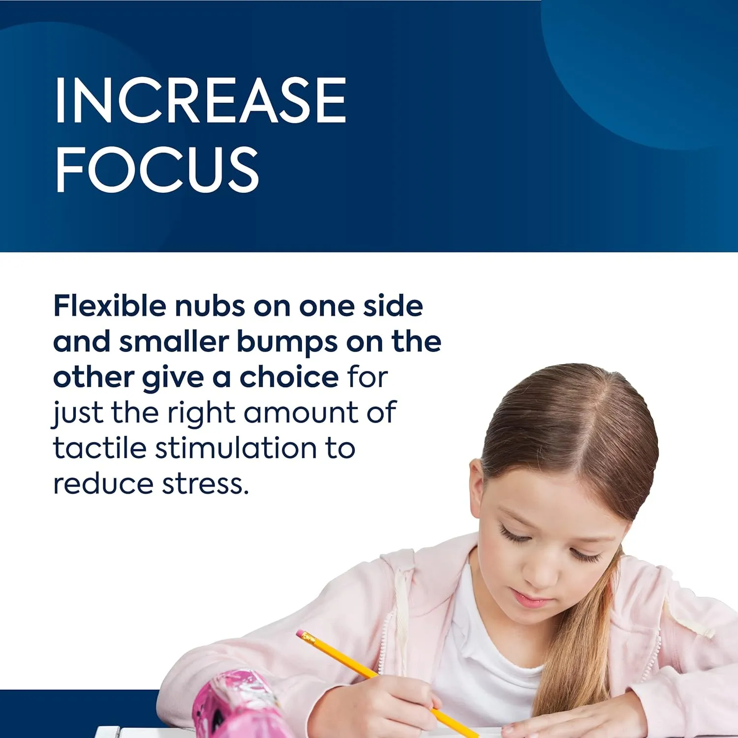 BouncyBand Wiggle Seat, Orange, 1-Pack – Small 10.75” D x 2.5” H Wobble Cushion for Kids Aged 3-7 – Sensory Tool Promotes Active Learning & Improves Productivity – Includes Pump for Easy-Inflation