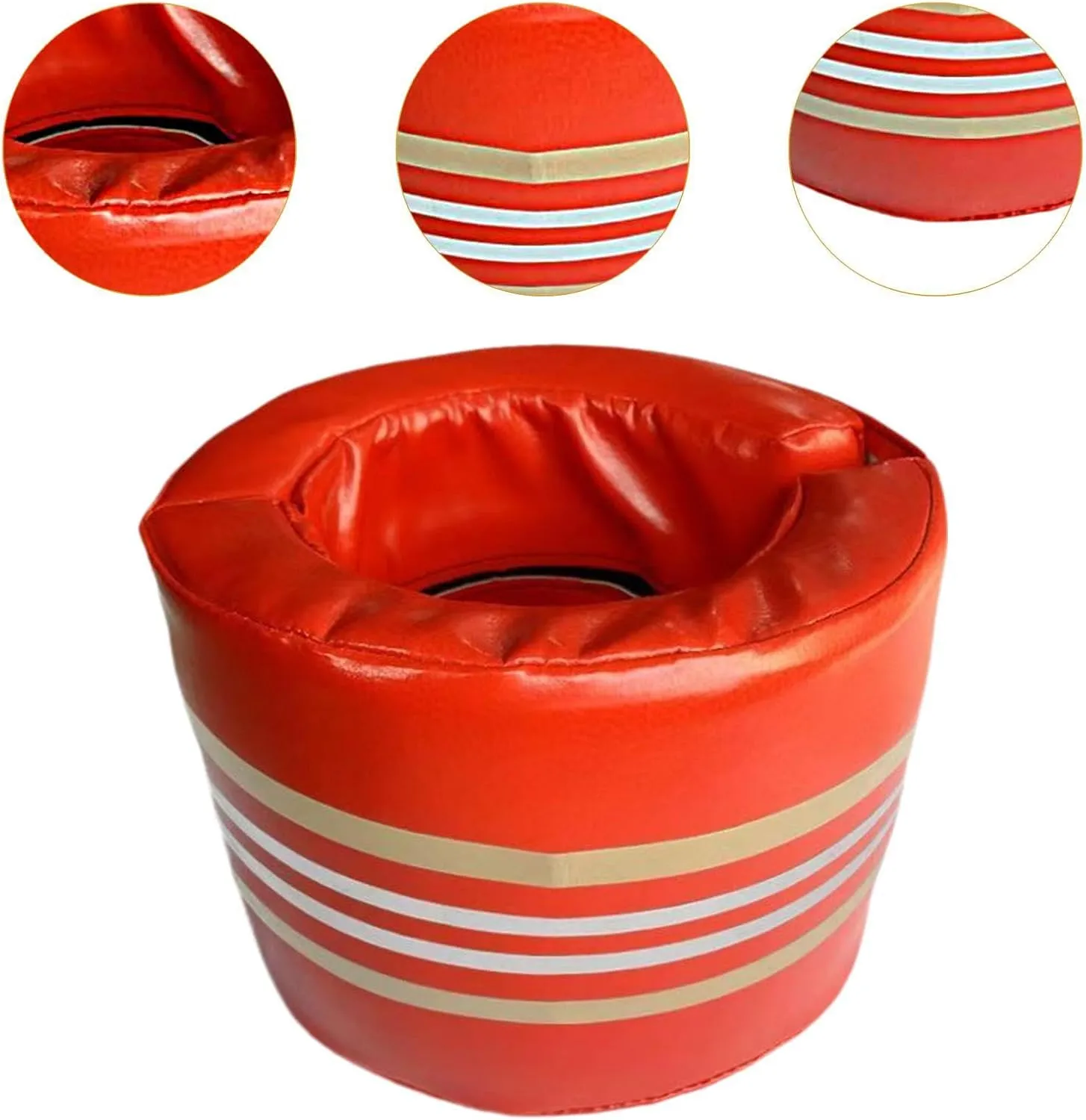 Boxing Punching Pad Kick Shield Compact Portable Professional Practical PU Leather Comfortable Kicking Striking Pad Equipment