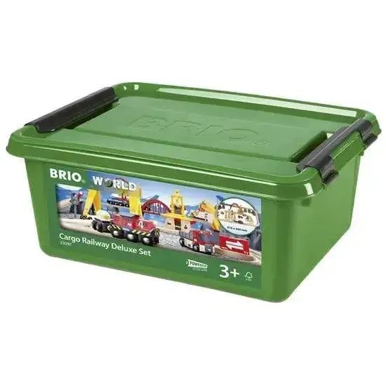 BRIO Set - Cargo Railway Deluxe Set 54 pieces