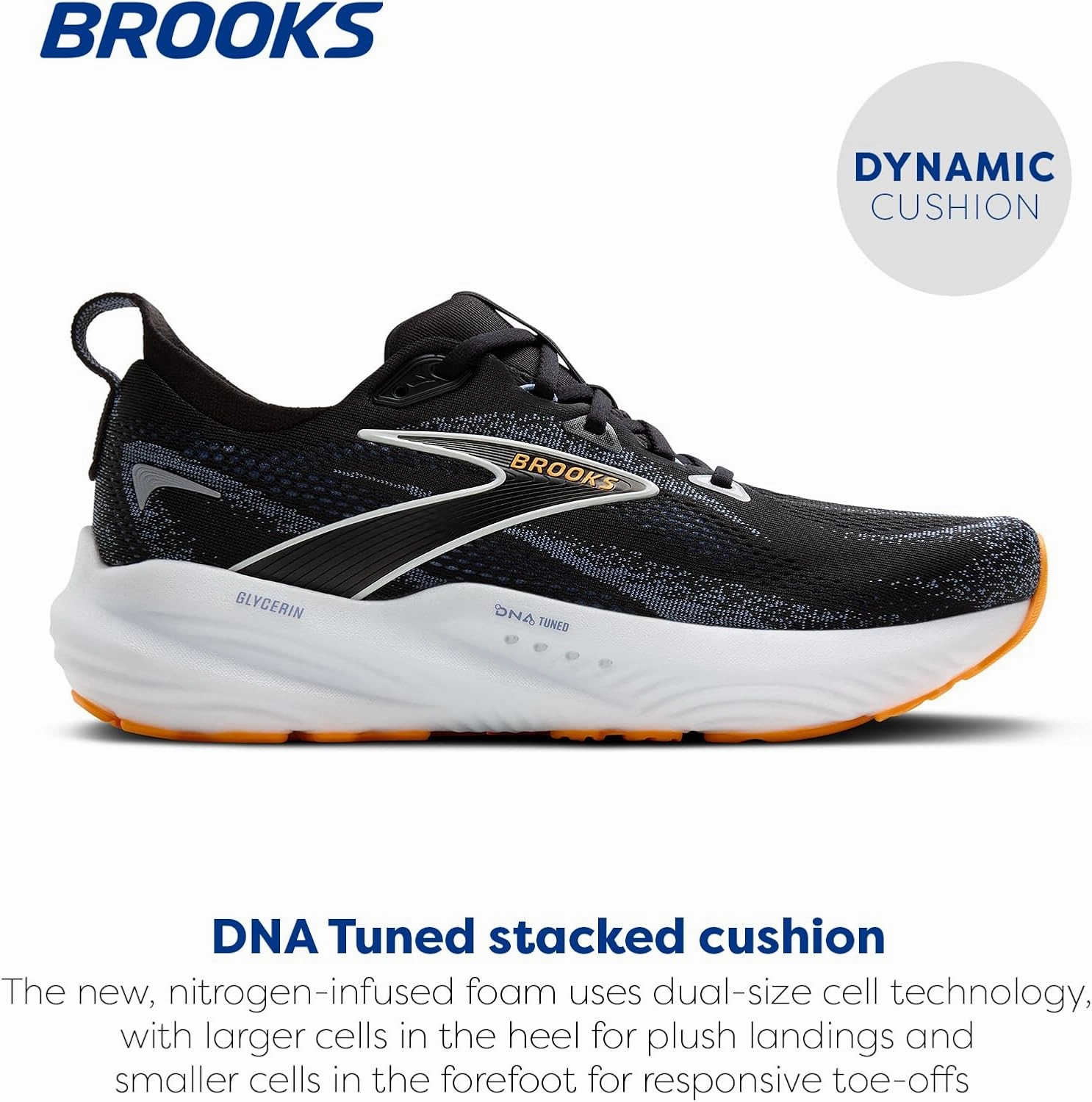 Brooks Men’s Glycerin 22 Neutral Running Shoe