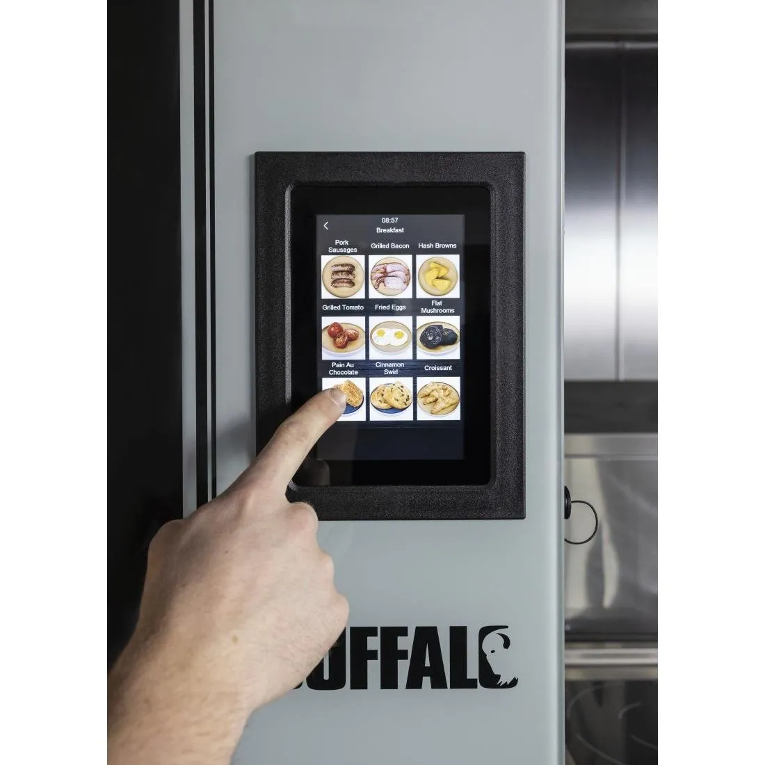 Buffalo Smart Touchscreen Compact Combi Oven  6 x GN 1/1