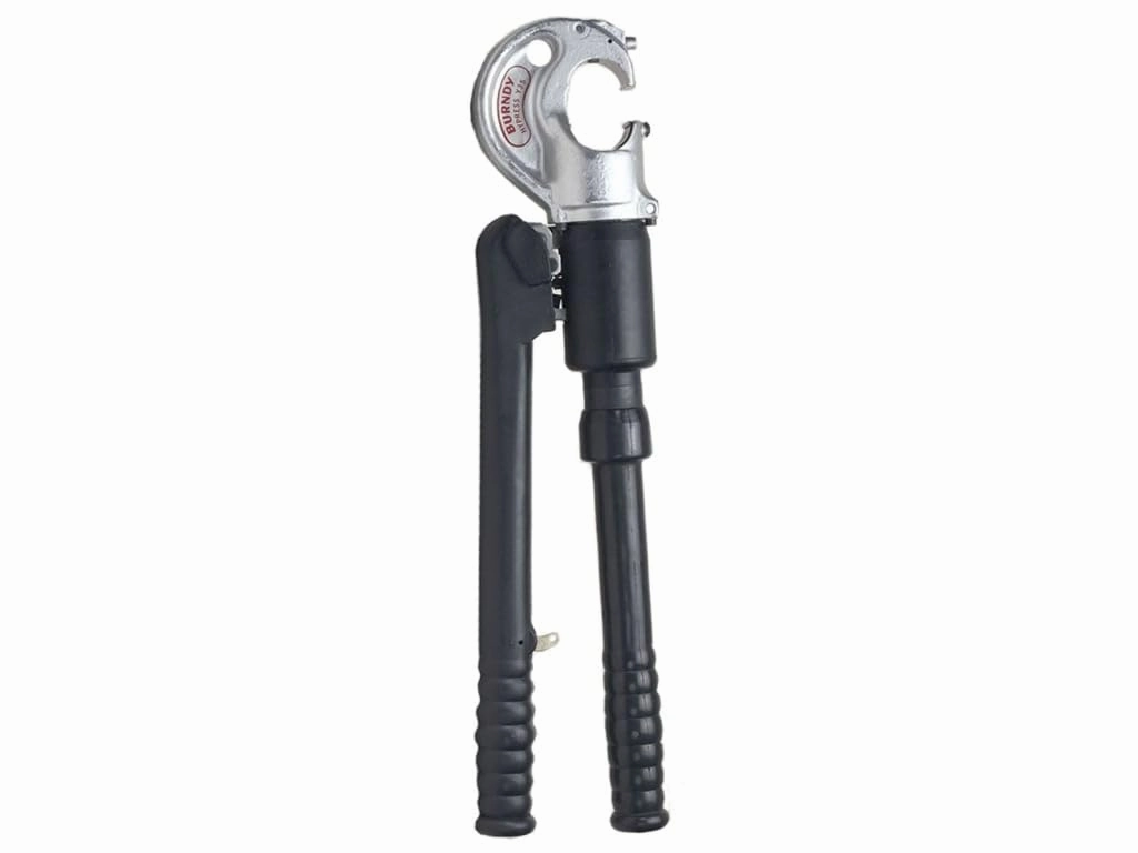 Burndy Y35 Hypress Hand-Operated Hydraulic Tool, 10000 psi Operating Pressure, 4-3/4" Head Width, 23-1/4" Overall Length