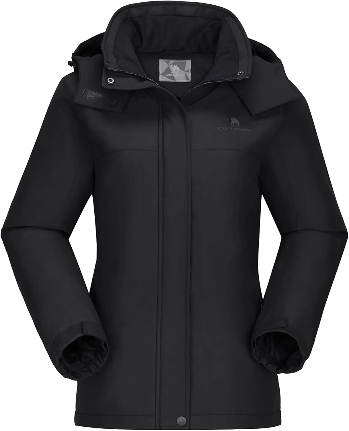 CAMEL CROWN Women's Ski Jacket Winter Snow Coat Warm Fleece Mountain Waterproof Female Jacket Snowboarding jackets