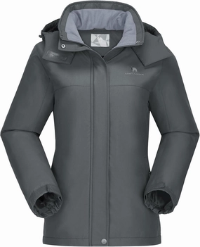 CAMEL CROWN Women's Ski Jacket Winter Snow Coat Warm Fleece Mountain Waterproof Female Jacket Snowboarding jackets