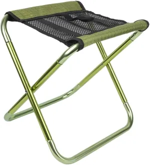Camping Folding Chair Outdoor Folding Fishing Chair Portable Fishing Stool Seat Aluminium Alloy Lightweight Picnic Camping Barbecue Travel Chair Stool