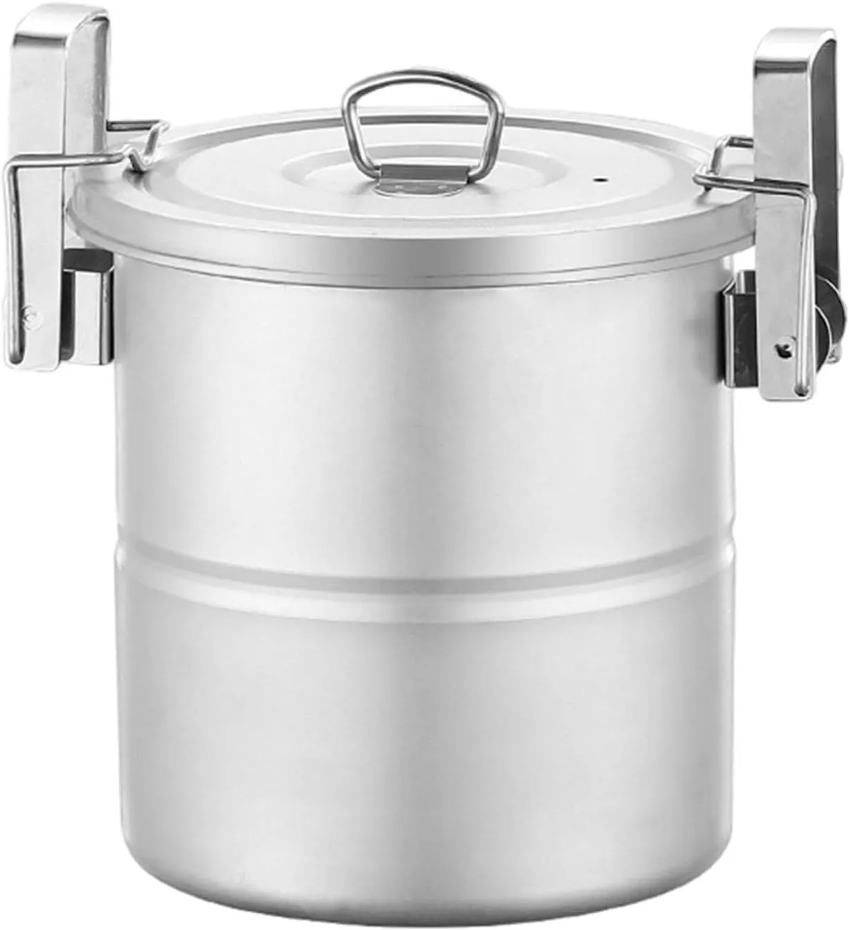 Camping Rice Cooker Cookware with Lid Camping Equipment Small Nonstick Rice Cooking Pot Steamer for Outdoor Travel BBQ Picnic, 1 to 2 People
