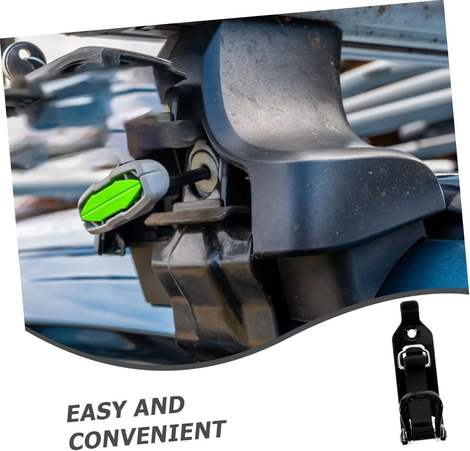Car Roof Clamp Rack Shovel Mounting Clamp for Roof Easy to Install Strong Hold