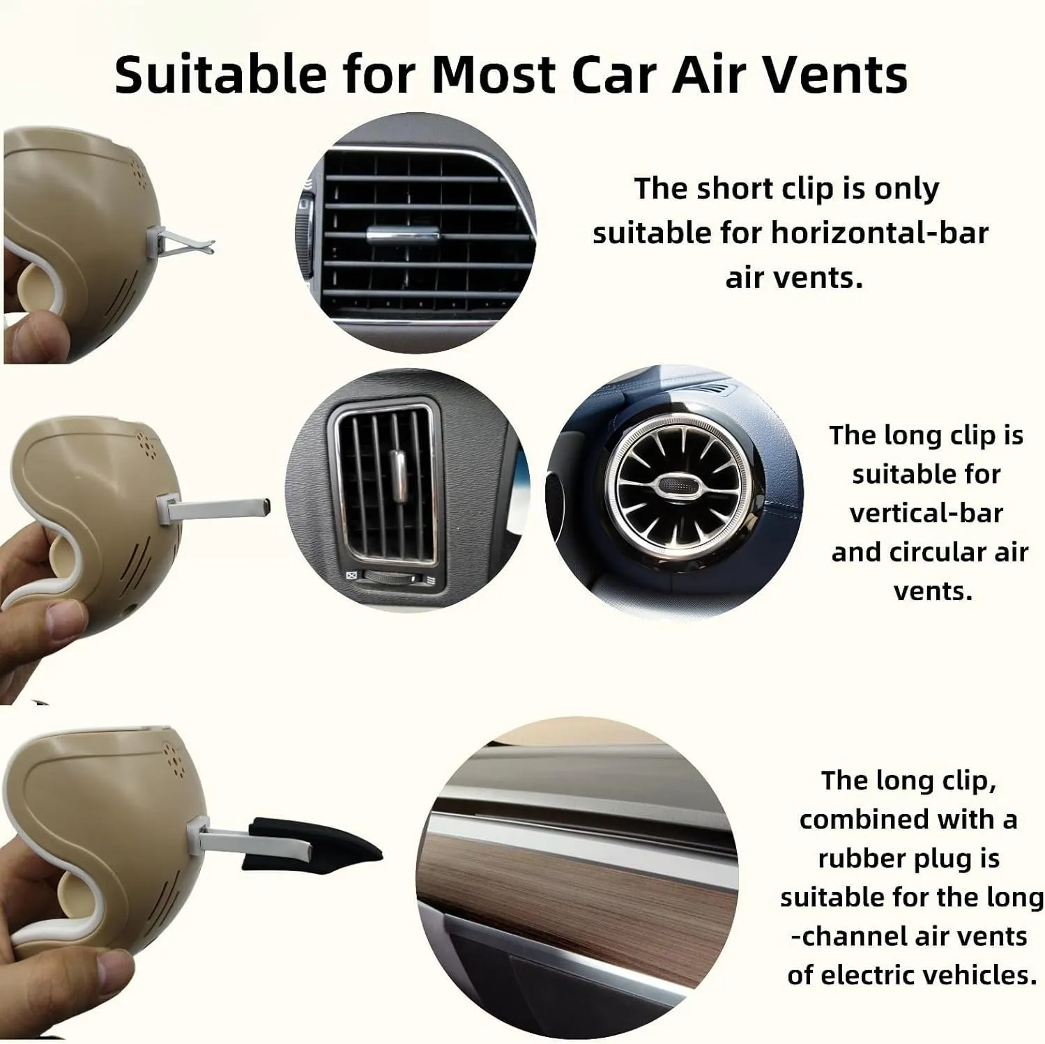 Car Seat Protector for 15&17cm Dolls,Cute Desktop Display Ornament Set Accessories for Dolls,Air Vent Stuffed Toy Carseat,Car Ornament and for Blind Box Doll Fans and Doll Collectors (Khaki)
