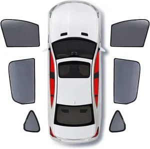 Car Side Window Sunshade for MAZDA BIANTE,High Elastic Material Front Rear Sun Shade Cover UV Protecti Breathable Sun Visor Privacy Protection,G, normal