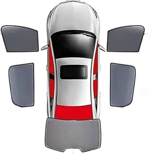 Car Window Shades for Suzuki Vitra 2014-2019, Breathable Sunshade Screens Durable Magnetic Fully Covered UV Protection Car Accessories,5pcs