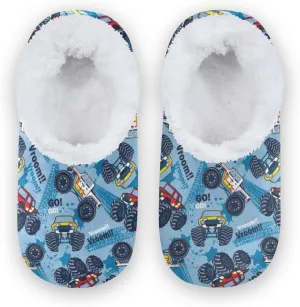 Christmas Boys Girls House Slippers Kids toddler Home Shoes Winter Indoor shoes XS