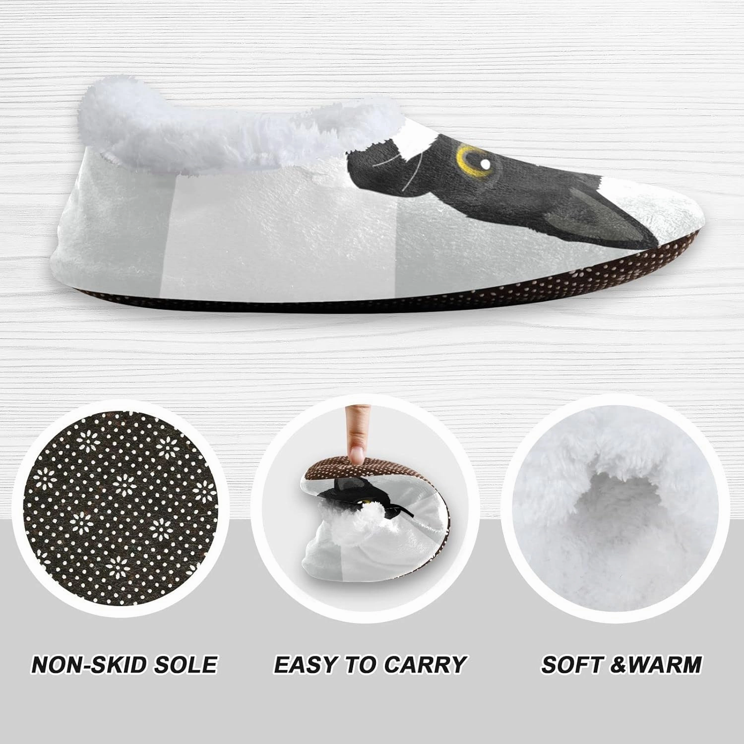 Christmas Boys Girls House Slippers Kids toddler Home Shoes Winter Indoor shoes XS