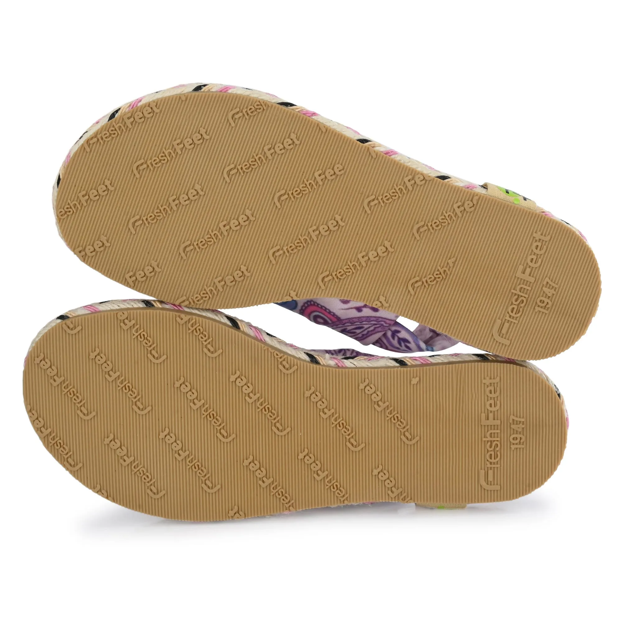 Cinderella Paisley Print Yoga Mat Sandals for Kids