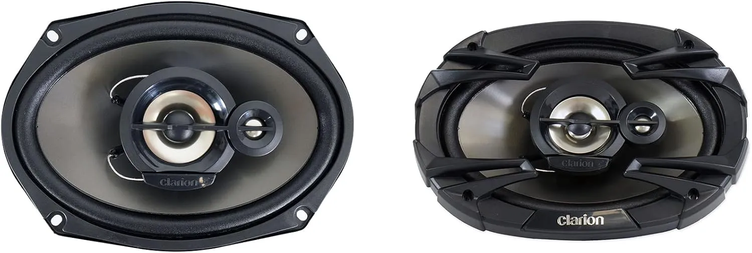 Clarion Pair SE6935R 220 Watt 6x9 Coaxial 3-Way Car Audio Speakers