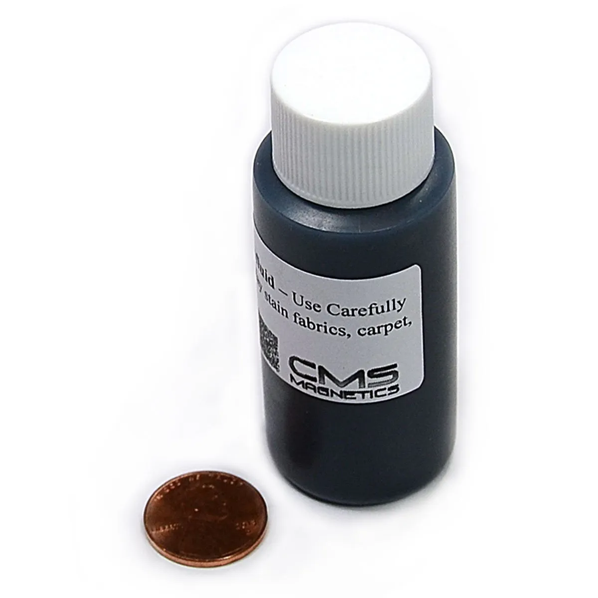 CMS MAGNETICS - (1oz Kit) Ferrofluid Science Experiment Kit for Education in Magnetism - Includes: 1 Fluid Ounce (29.5mL) Bottle of Ferrofluid, Gloves, Pipette, Petri Dishes