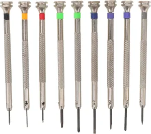COHEALI 1set Professional Watch Repair Screwdriver Ergonomic Precision Tools for Jewelry and Electronics Compact Lightweight Kit for Easy for Watchmakers and