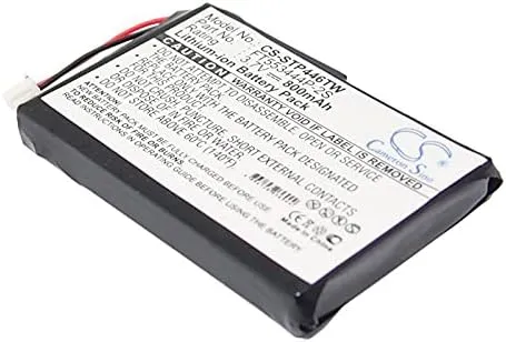 Compatible with Battery Stabo FT553444P-2S 20640, freecomm 600 Set, PMR 446