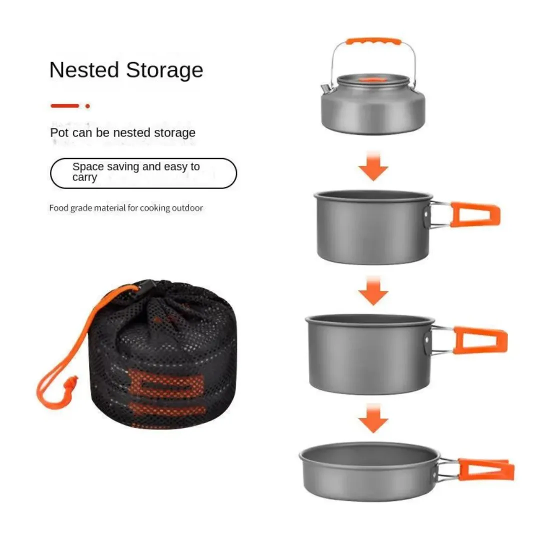 Complete Camping Kitchen Set for 4-5 Person