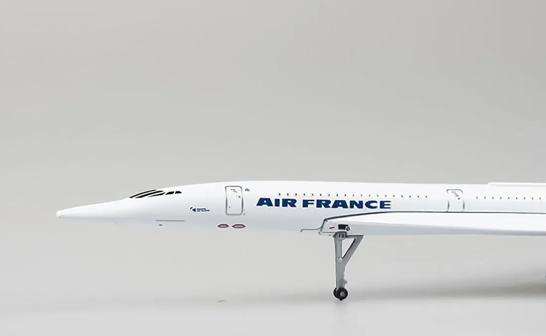 Concorde Diecast Supersonic Jet Airplane Model 1/400 Scale Metal Air France F-BVFB Plane for Gift Collectible