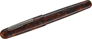 Conklin All American Fountain Pen in Brownstone – Omniflex Nib, Flexible Design & Rich Brown Finish – Ideal Gift for Pen Enthusiasts & Collectors