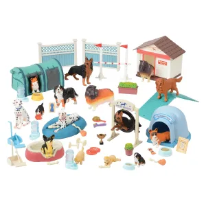 Constructive Playthings Dog Academy 51 pc. Playset